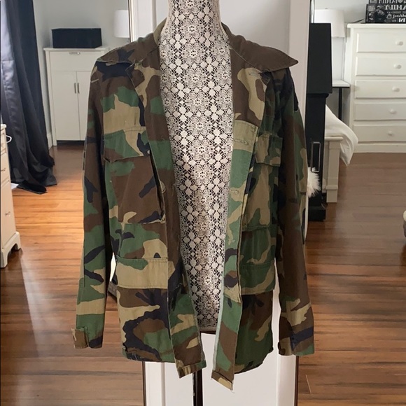 Jackets & Blazers - Combat Camouflage Coat